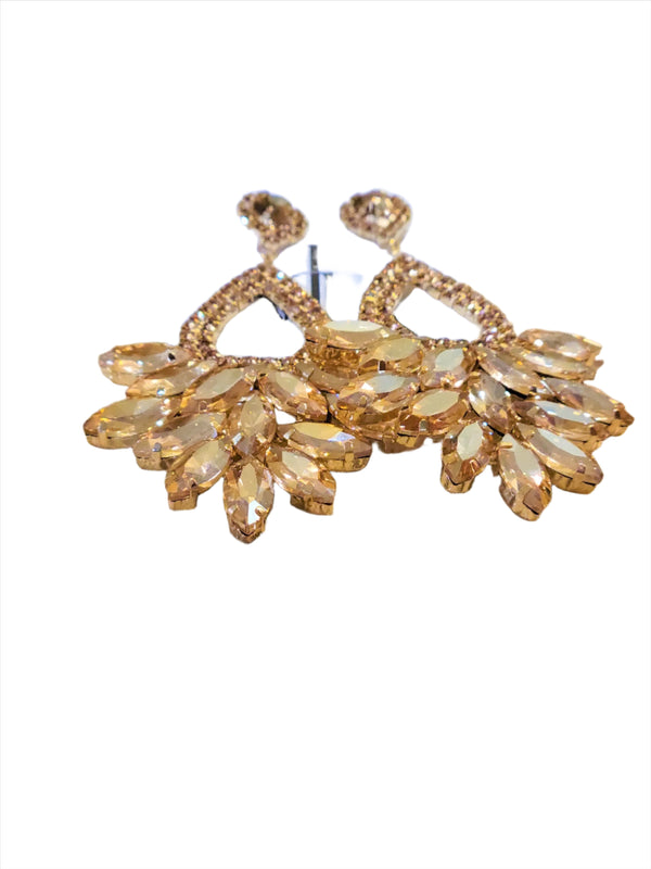 Topaz Marquise Dangle Earrings